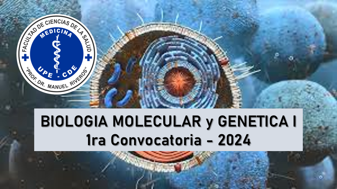 Course Image BIOLOGIA MOLECULAR y GENETICA I